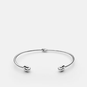 Skultuna 1607 스쿨투나 Knot Cuff - Silver Plated 여성 주얼리 스웨덴