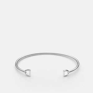 Skultuna 1607 스쿨투나 GTG Stirrup Cuff - Silver Plated 여성 주얼리 스웨덴