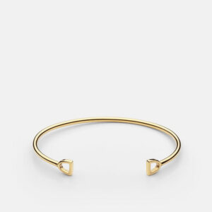 Skultuna 1607 스쿨투나 GTG Stirrup Cuff - Gold Plated 여성 주얼리 스웨덴