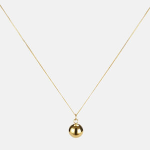 Skultuna 1607 스쿨투나 Ball Necklace - Gold Plated 여성 주얼리 스웨덴