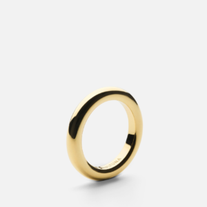 Skultuna 1607 스쿨투나 Simplicity Plain Ring - Gold Plated 여성 주얼리 스웨덴