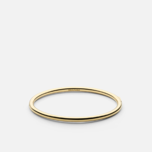 Skultuna 1607 스쿨투나 Simplicity Plain Bangle - Gold Plated 여성 주얼리 스웨덴