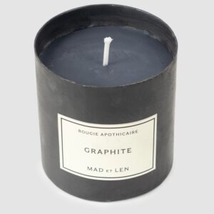 Mad et Len 마드 에 렌 Graphite | Scented Candle - 300g 프랑스 니치 홈프래그런스