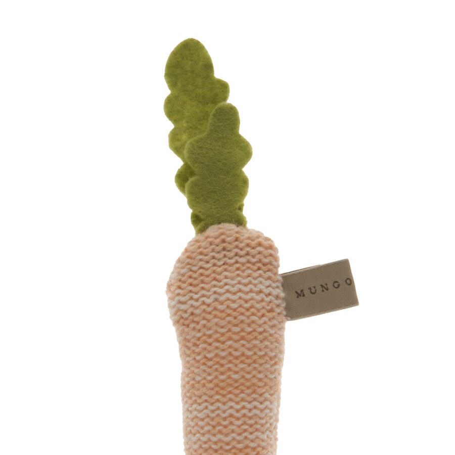Mungo & Maud 멍고앤마우드 Knitted Carrot Cat Toy 영국 럭셔리 애견용품 - Image 2