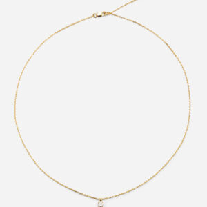Skultuna 1607 스쿨투나 Solitaire Necklace - Gold Vermeil 여성 주얼리 스웨덴