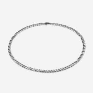 Skultuna 1607 스쿨투나 Petit Paul Chain Necklace - Silver Plated 남성 주얼리 스웨덴