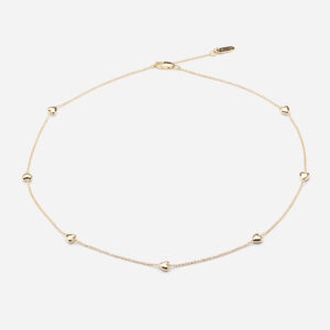 Skultuna 1607 스쿨투나 Heart Petit Necklace – Gold Vermeil 여성 주얼리 스웨덴