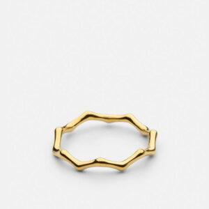 Skultuna 1607 스쿨투나 Bambou Ring - Gold Plated 여성 주얼리 스웨덴