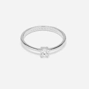Skultuna 1607 스쿨투나 Solitaire Ring - Sterling Silver 여성 주얼리 스웨덴
