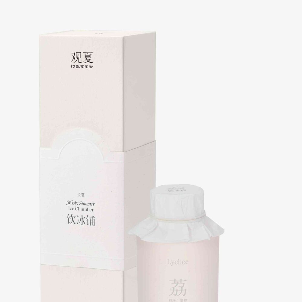 To Summer 관샤 観夏 LYCHEE MISTY SUMMER REED DIFFUSER 180ML 중국 니치 홈프래그런스 - Image 2