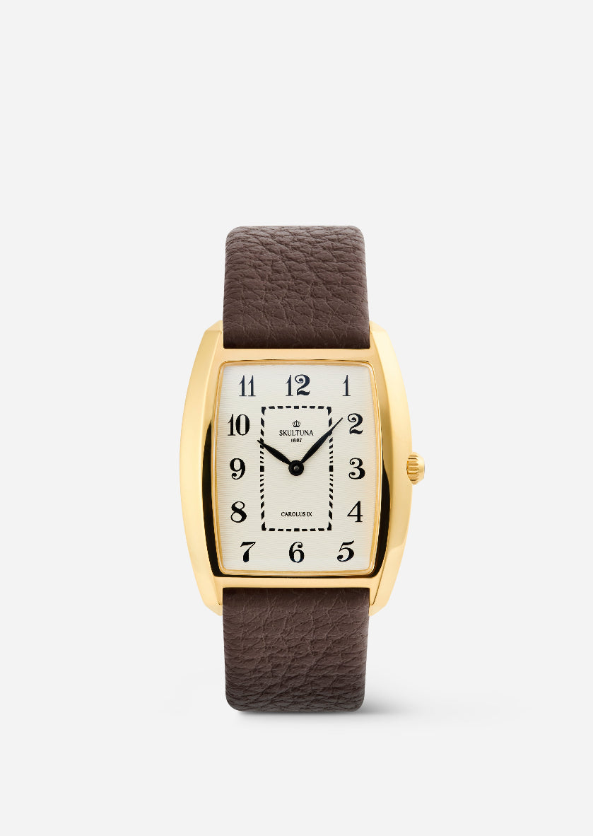 Skultuna 1607 스쿨투나 Carolus IX - Brown Calf 남성 주얼리 스웨덴