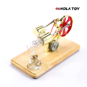 니콜라토이 Bamboo Based Single Cylinder Stirling Engine 스털링 엔진 모형 정품 해외직구