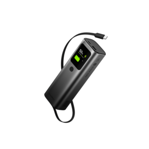 Sharge HyperTower 165 Laptop Power Bank(165W, 20K, Built-in Cable)