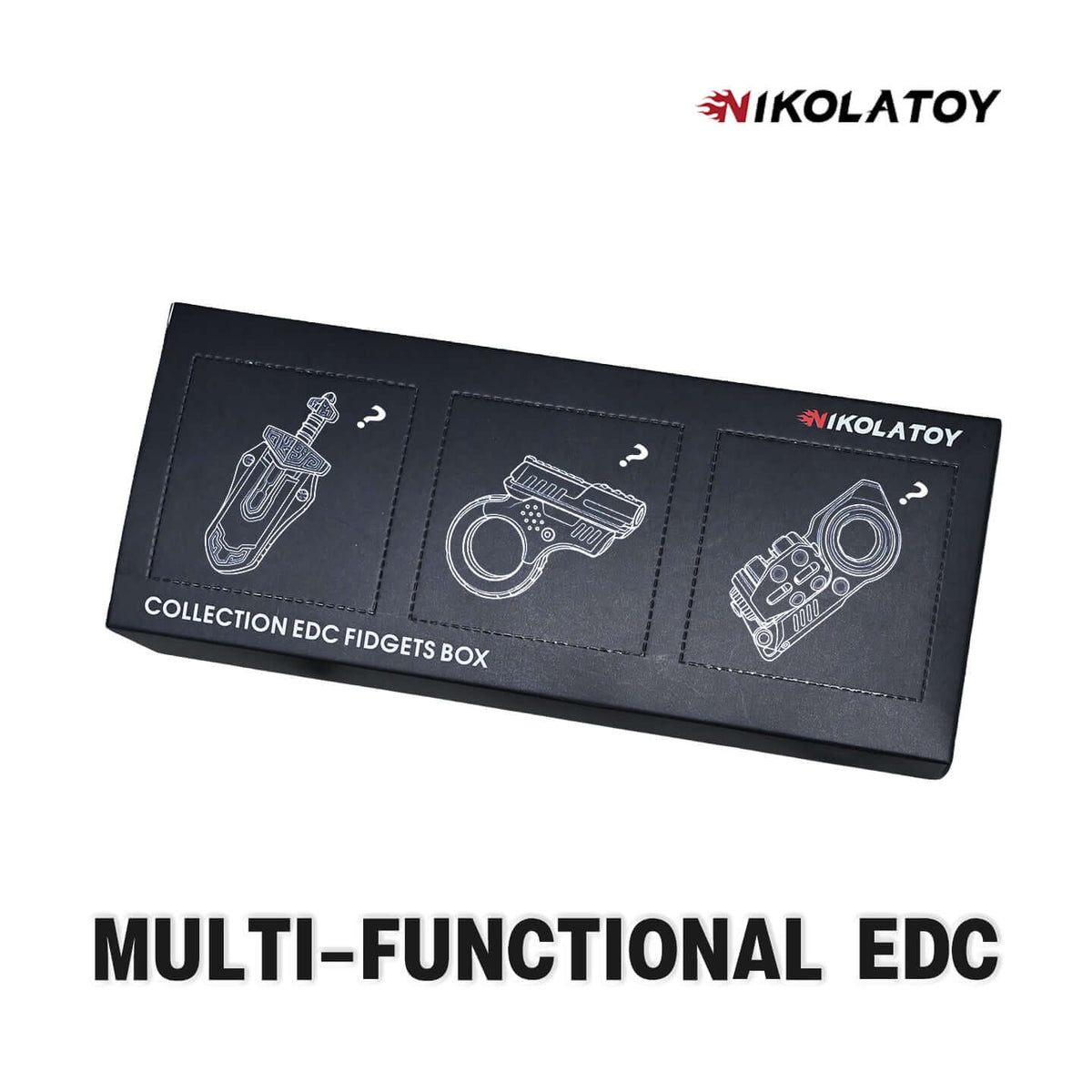 니콜라토이 Multi-Functional Fidgets Toy Poking Lottery EDC 피젯토이 정품 해외직구