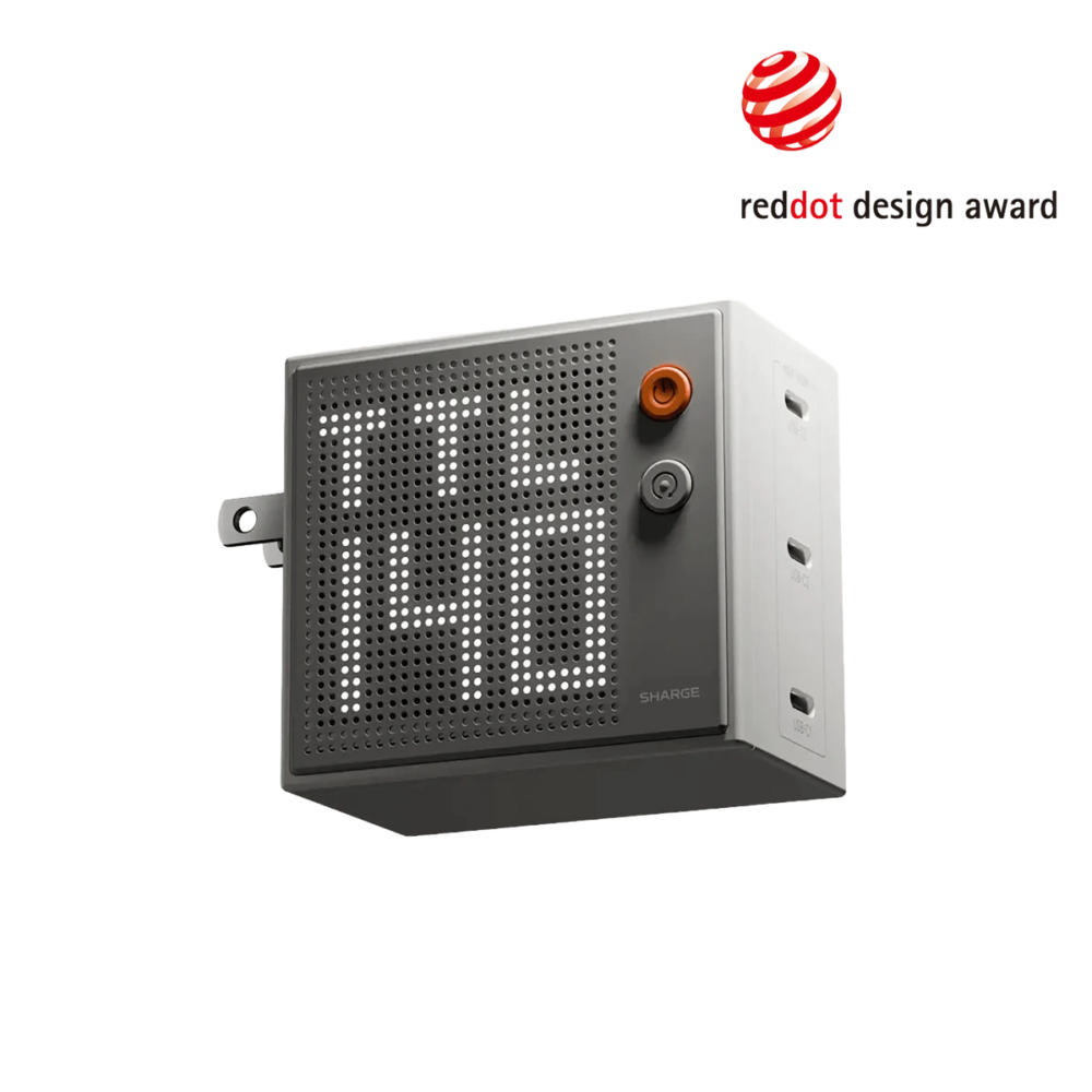 샤지 SHARGE Pixel 100 / 140 GaN Charger (67/100/140W, 3 Ports,Dot-Matrix Display) 충전기 SSD허브