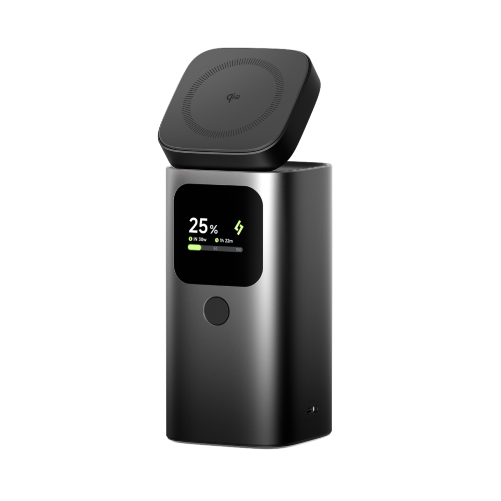 샤지 SHARGE StandMag 15000 Power Bank(115W, 15K, Qi2, 3 Ports) 충전기 SSD허브 해외직구 정품