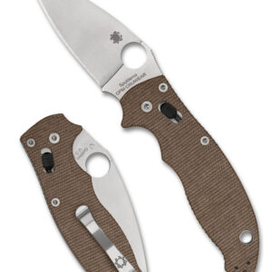 스파이더코 Spyderco Manix® 2 Brown Canvas Micarta® CPM® CRU-WEAR® 해외직구 정품
