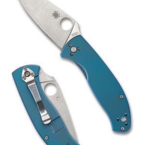 스파이더코 Spyderco Tenacious® R.I.L. Blue Titanium 해외직구 정품