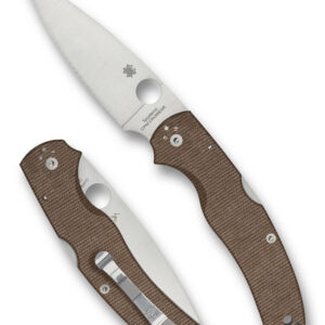 스파이더코 Spyderco Native Chief™ Brown Canvas Micarta® CPM® Cru-Wear® 해외직구 정품