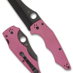 스파이더코 Spyderco YoJumbo™ Pink G-10 Black Blade Sprint Run® 해외직구 정품
