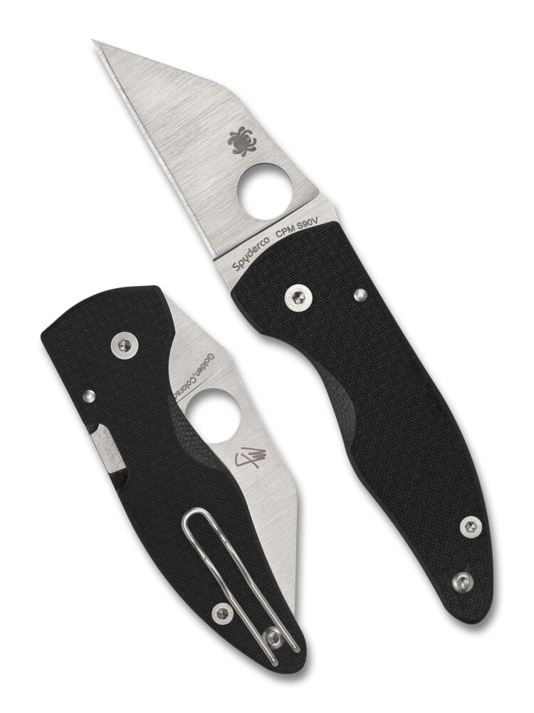 스파이더코 Spyderco MicroJimbo Carbon Fiber CPM S90V Sprint Run 포켓나이프 EDC 등
