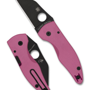 스파이더코 Spyderco MicroJimbo™ Pink G-10 Black Blade Sprint Run® 해외직구 정품