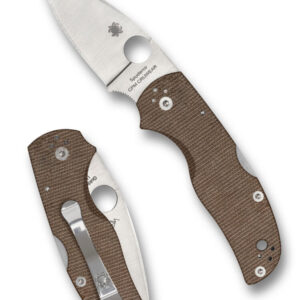 스파이더코 Spyderco Native® 5 Brown Canvas Micarta® CPM® Cru-Wear® 해외직구 정품