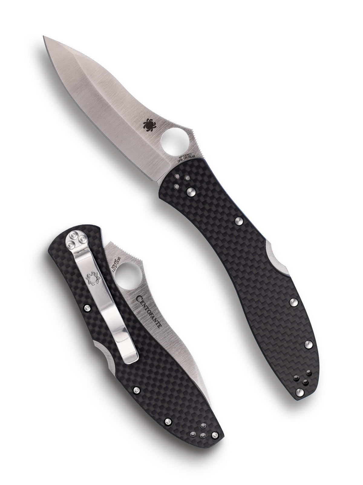 스파이더코 Spyderco Centofante 3 Carbon Fiber CPM CRU-WEAR Exclusive 포켓나이프