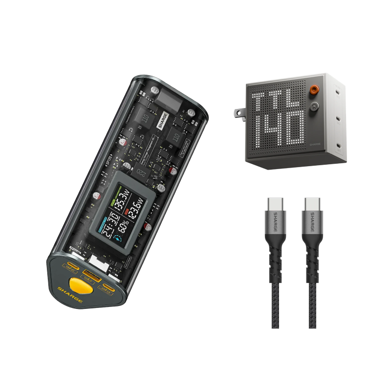 샤지 Ultimate Charging Combo 충전기 SSD허브 해외직구 정품