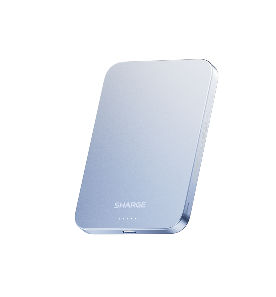 샤지 SHARGE AeroMag 5k/10k Power Bank( 20W, 5K/10K,Qi2 15W, 0.33" Ultra-thin) 충전기 SSD허브 해외직구