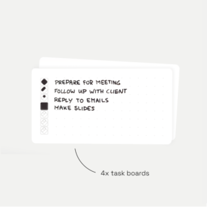 ZONE Task Boards | 4-pack