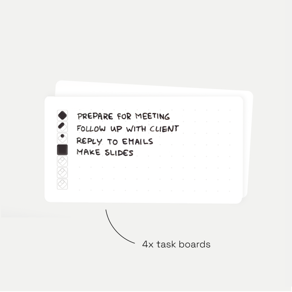 ZONE Task Boards | 4-pack