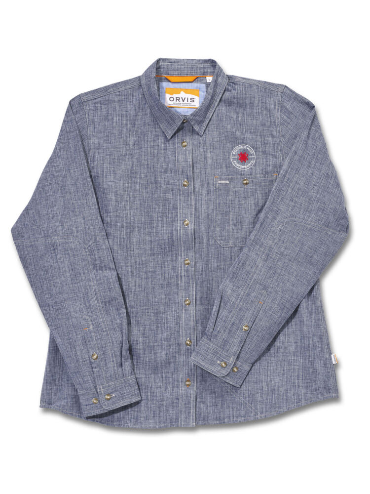스파이더코 Spyderco Orvis® Tech Women's Chambray Work Shirt 해외직구 정품