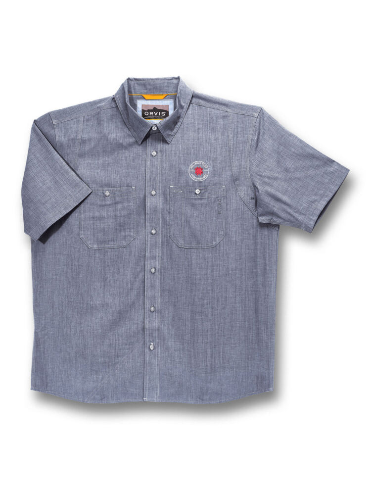 스파이더코 Spyderco Orvis® Tech Men's Chambray Work Shirt 해외직구 정품