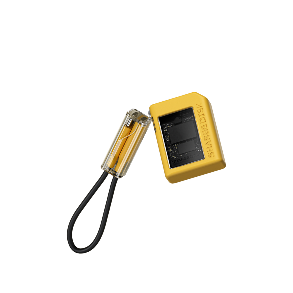 샤지 SHARGE Disk (10Gbps, 24g Pocket-Size) 충전기 SSD허브 해외직구 정품