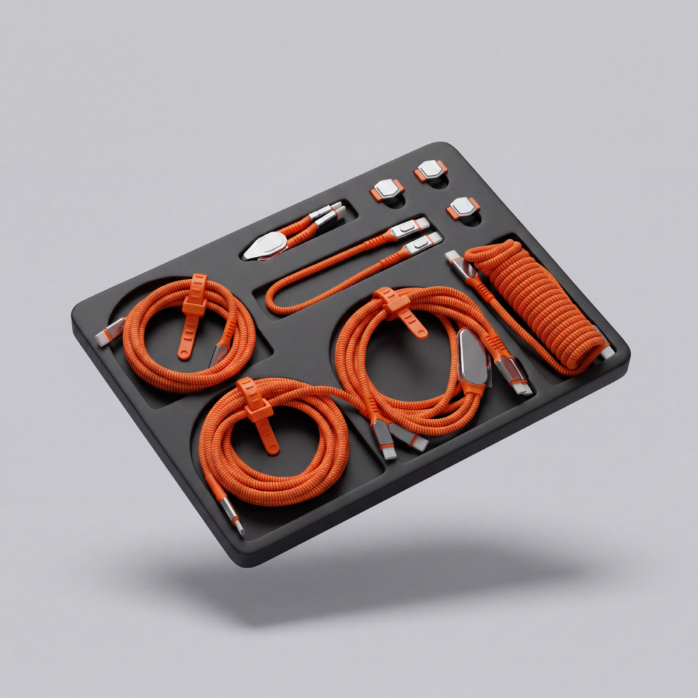 롤링스퀘어 ROLLING SQUARE inCharge® Life Full Kit 충전 케이블 해외직구 정품