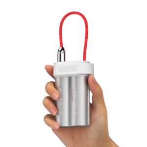 SHARGE Pouch Mini Power Bank (30W, 10K,Built-in Cable)